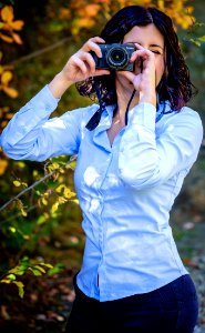 Blue Clothing Photograph Beauty