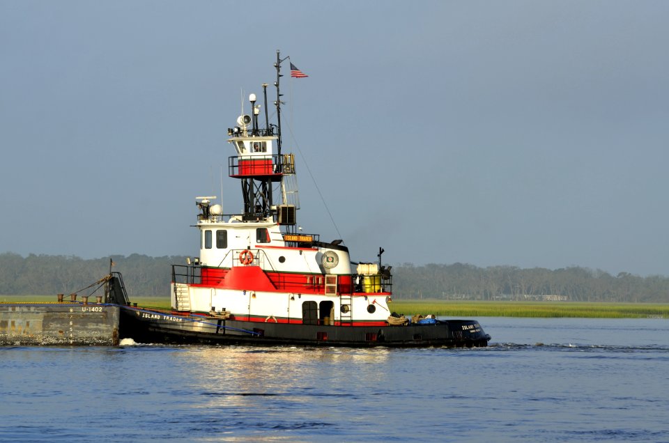 Waterway Water Transportation Tugboat Ship