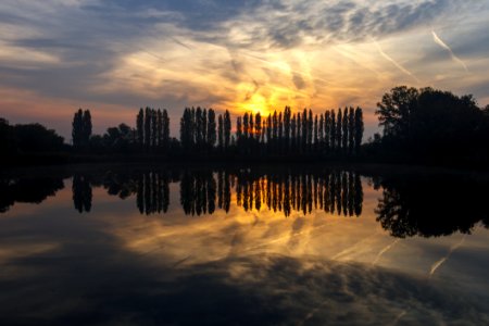 Reflection Sky Nature Water photo