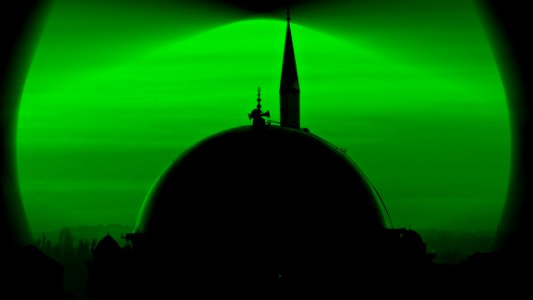 Green Atmosphere Sky Darkness