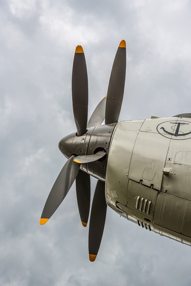 Propeller plane antanov flyer