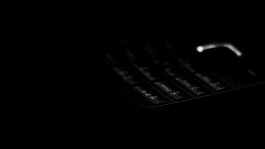 Black Candybar Phone