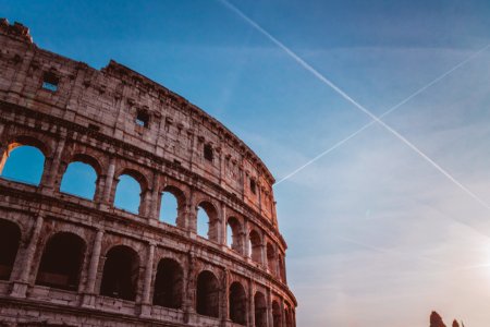 Low-angle Photo Of Coliseum Rome photo