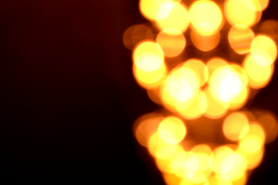 Blurry Photo Of Lights
