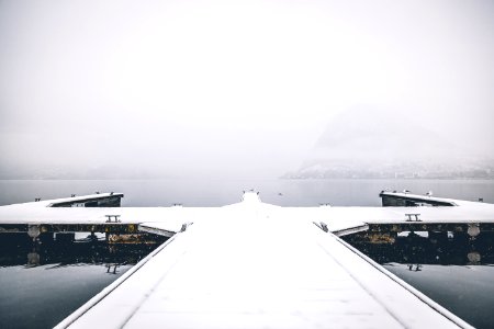 Snow Dock Port Photography