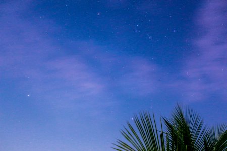 Starry Sky During Dusk