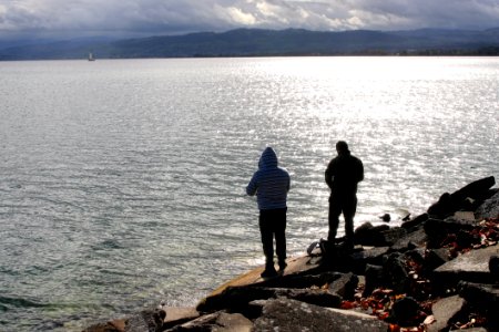 Water Sea Sky Loch photo