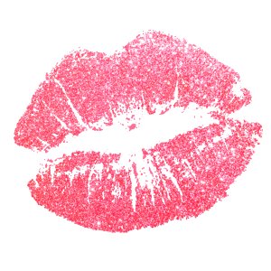 Pink Lip Beauty Glitter