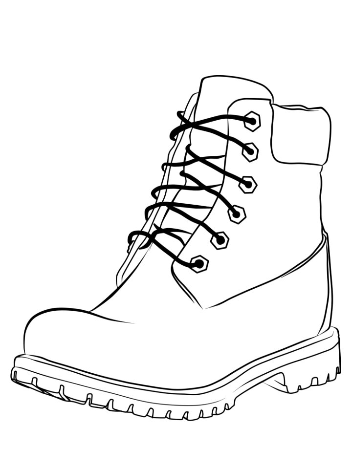 Footwear Shoe White Line Art
