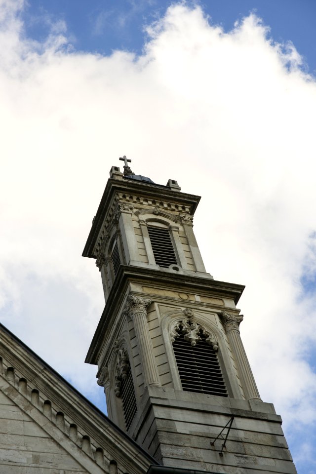 Sky Building Landmark Cloud