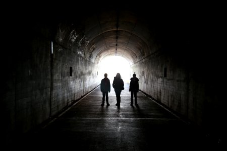Tunnel Infrastructure Darkness Subway photo