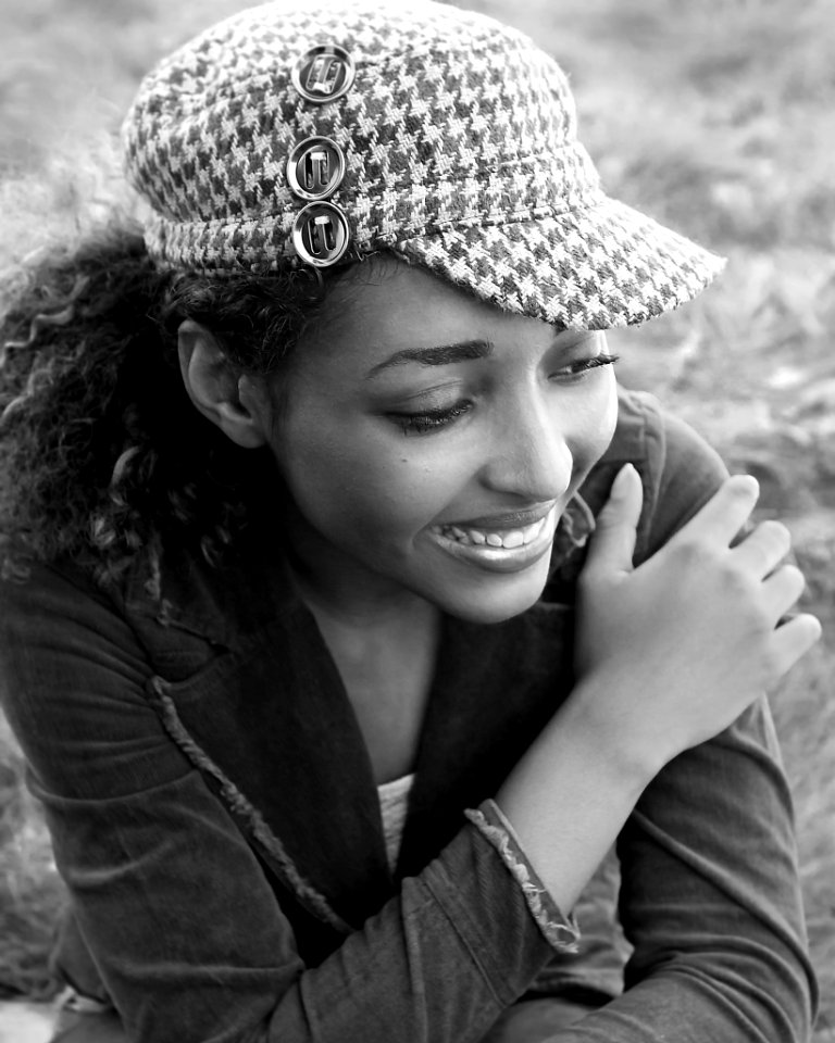 Black And White Monochrome Photography Headgear Photography