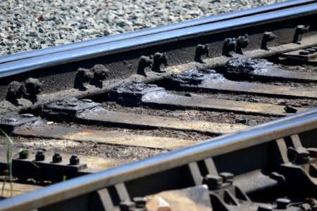Track Rail Transport Metal Steel photo