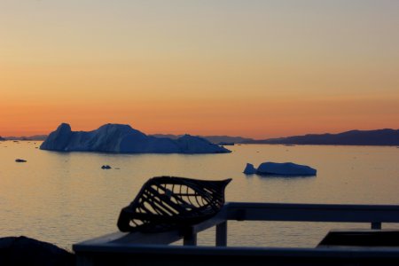 Sea Calm Sunrise Horizon photo