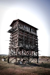 Sky Building Water Tank Facade