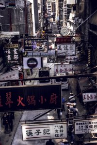 Assorted-labeled Signage