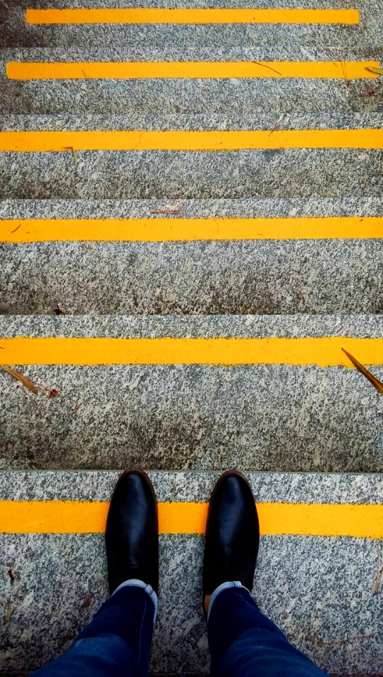 Yellow Wall Road Surface Line