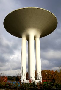 Sky Water Tank Water Tower Cloud