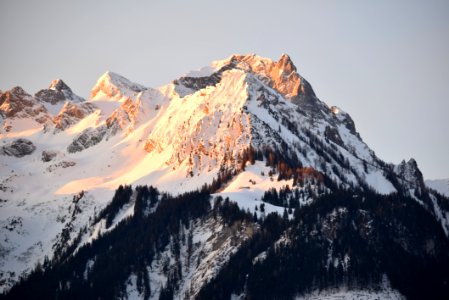 Mountainous Landforms Mountain Mountain Range Sky photo