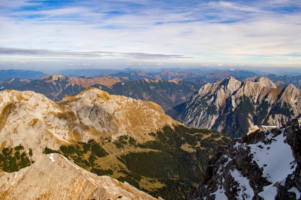 Mountainous Landforms Ridge Mountain Mountain Range photo