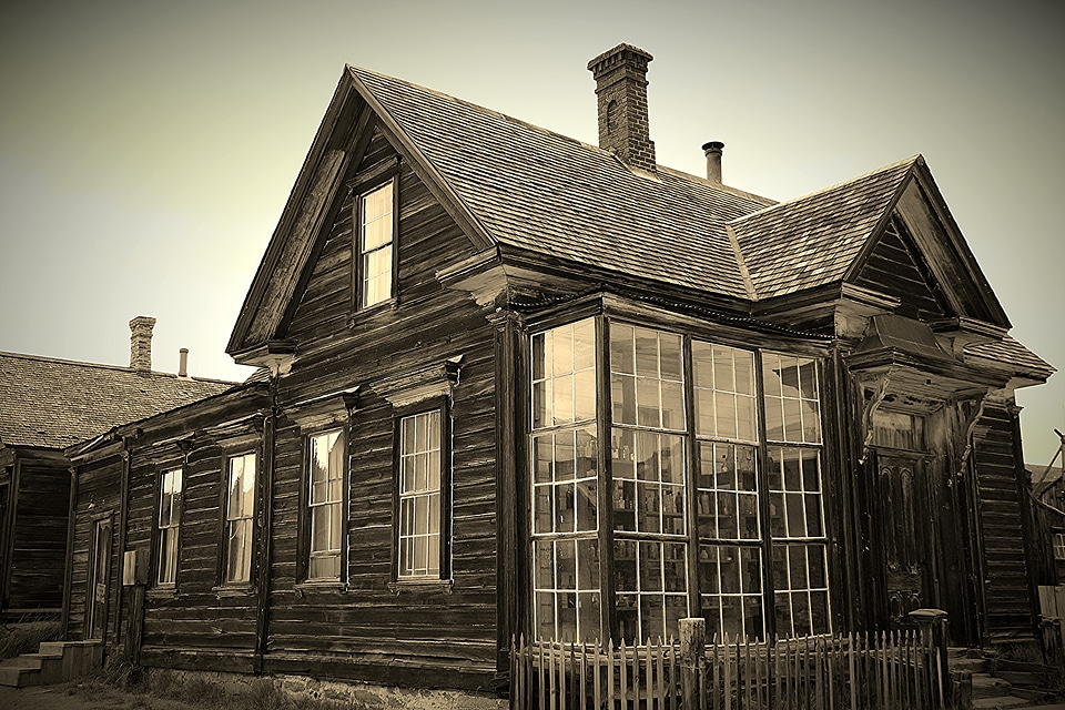 Abandoned house deserted