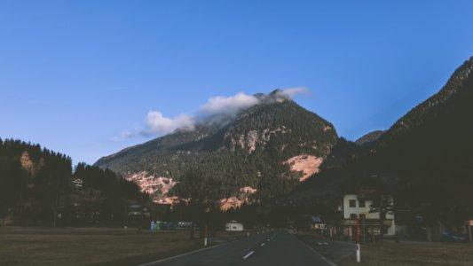 Mountain With Cloud