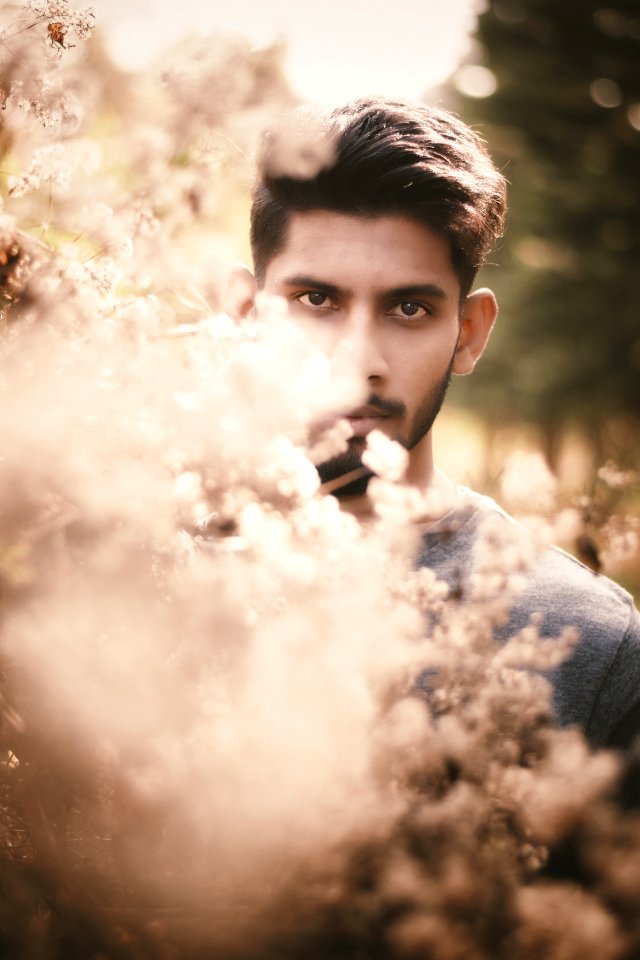 Man In Blue Top