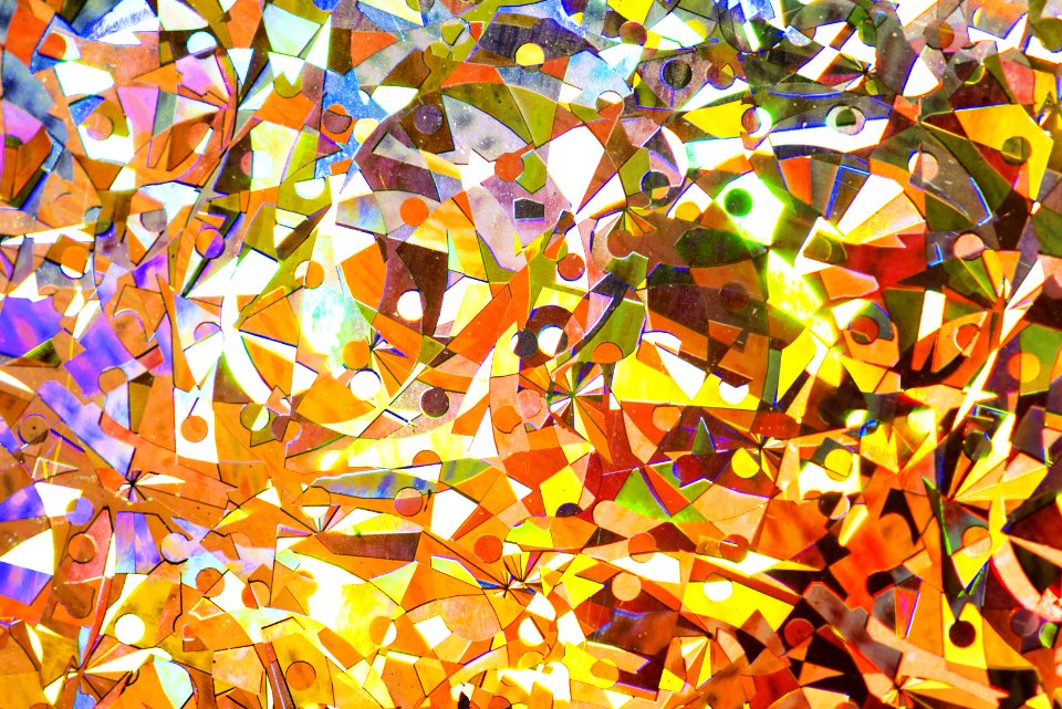 Yellow And Green Abstract Painting