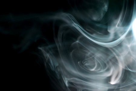 Gray Smoke Graphic Wallpaper