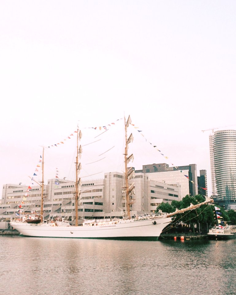 White Boat On Body Of Water