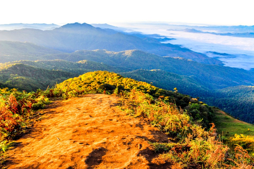 Closeup Photo Of Mountain