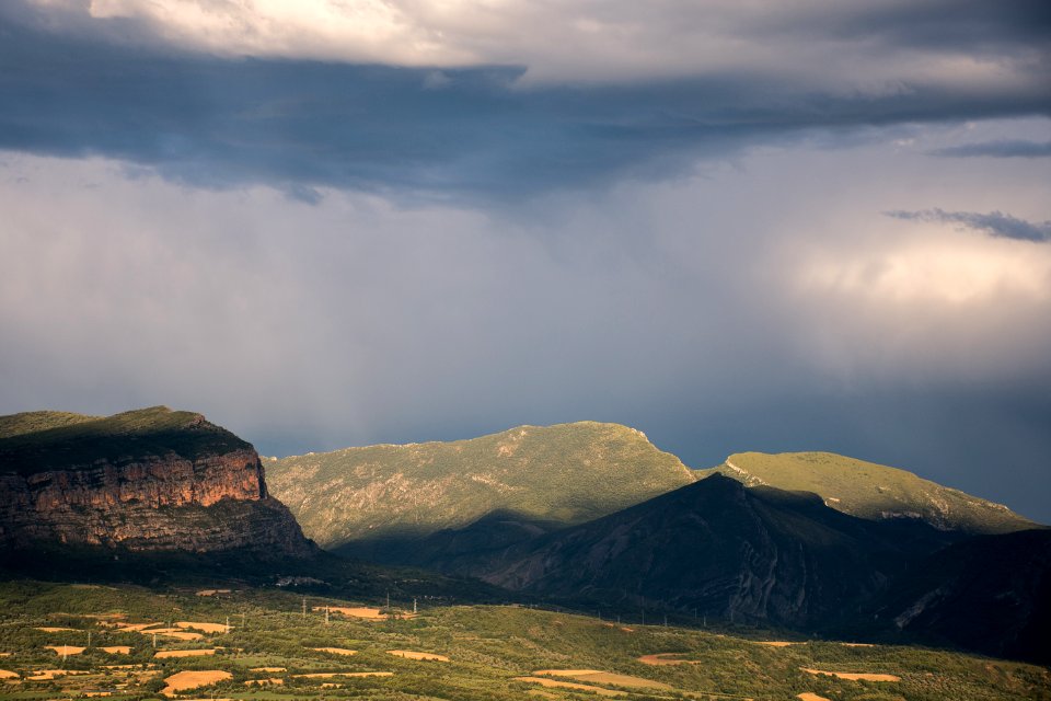 Landscape Photo Of Green Moutains