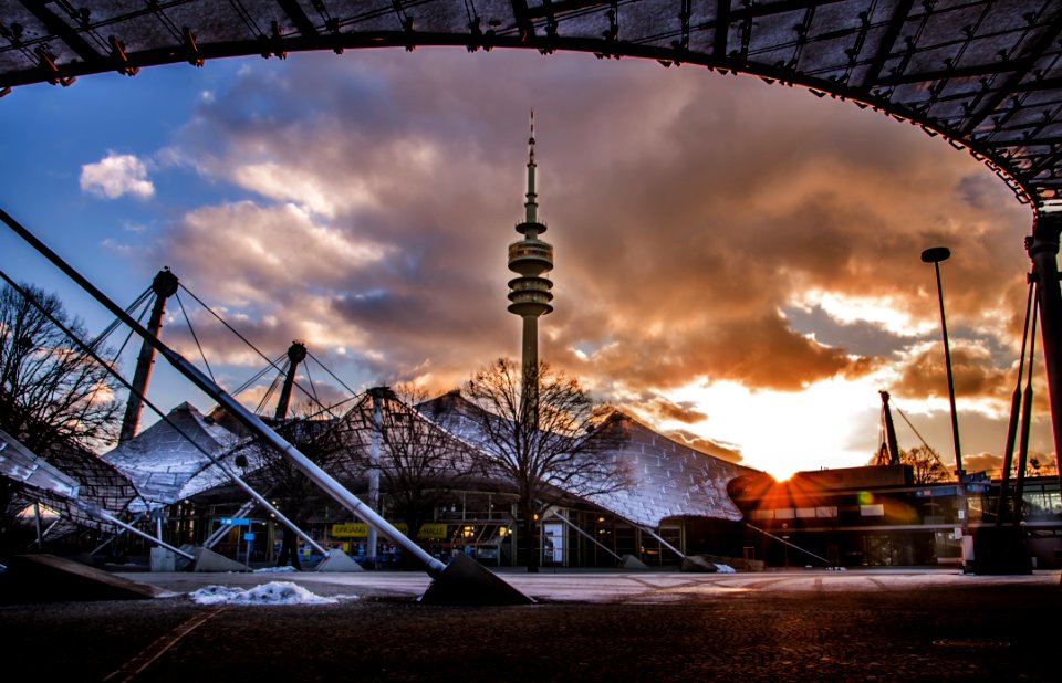 Photography Of Tower During Sunset