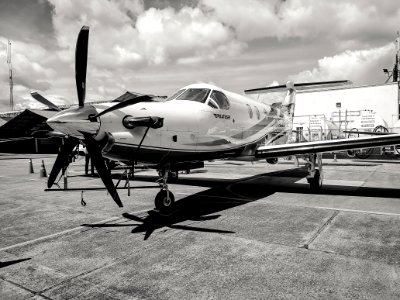 Grayscale Photo Of Fighter Plane