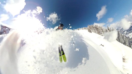 Person Skiing photo