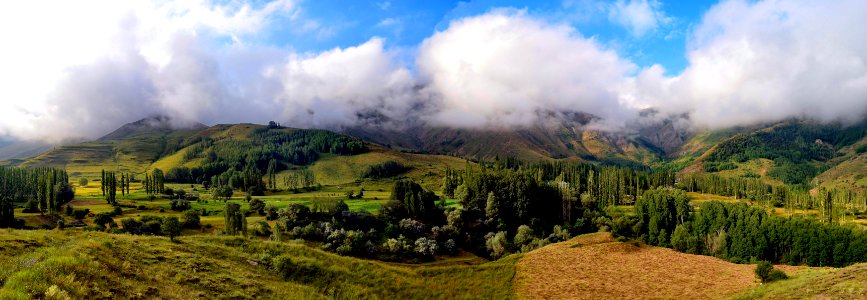 Mountainous Landforms Highland Sky Wilderness photo