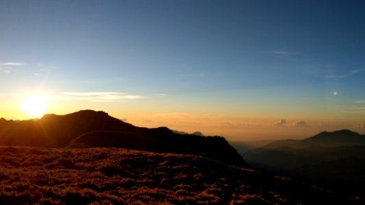 Sky Highland Sunrise Horizon