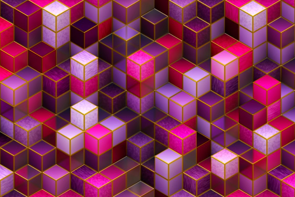 Purple Pattern Magenta Design
