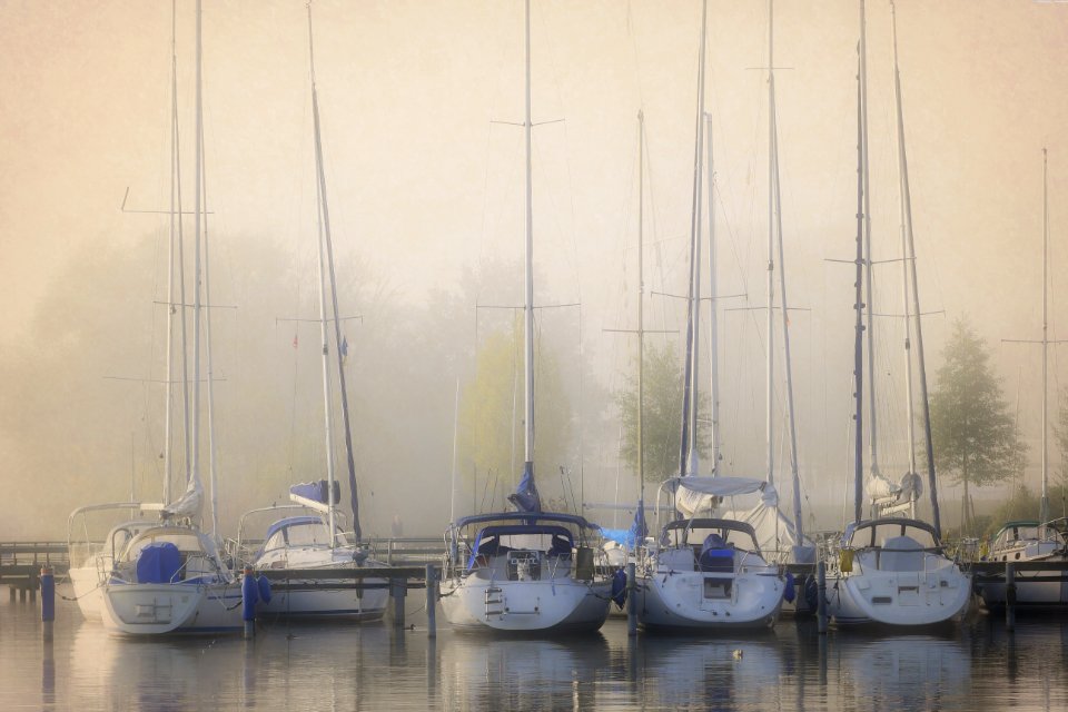 Mast Marina Sailboat Water