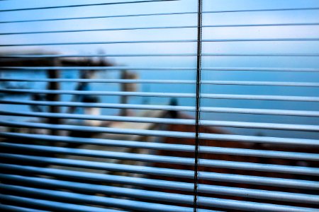 Blinds Blur Glass