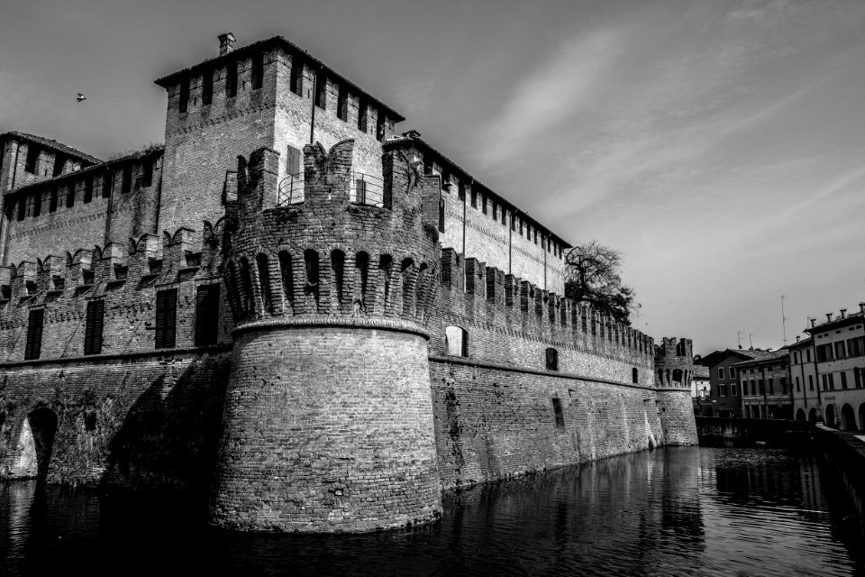 Ancient Architecture Blackampwhite