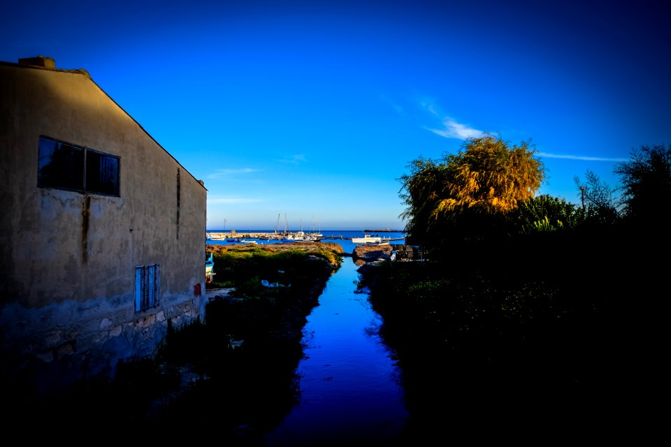 Architecture Beach Blue