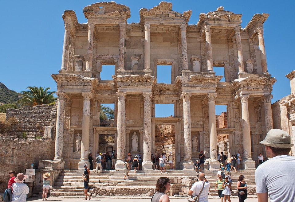 Building ephesus anatolia