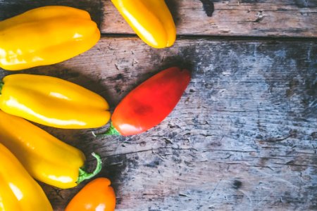 Red And Yellow Chilies