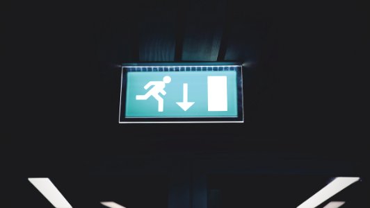 Lighted Running Signage