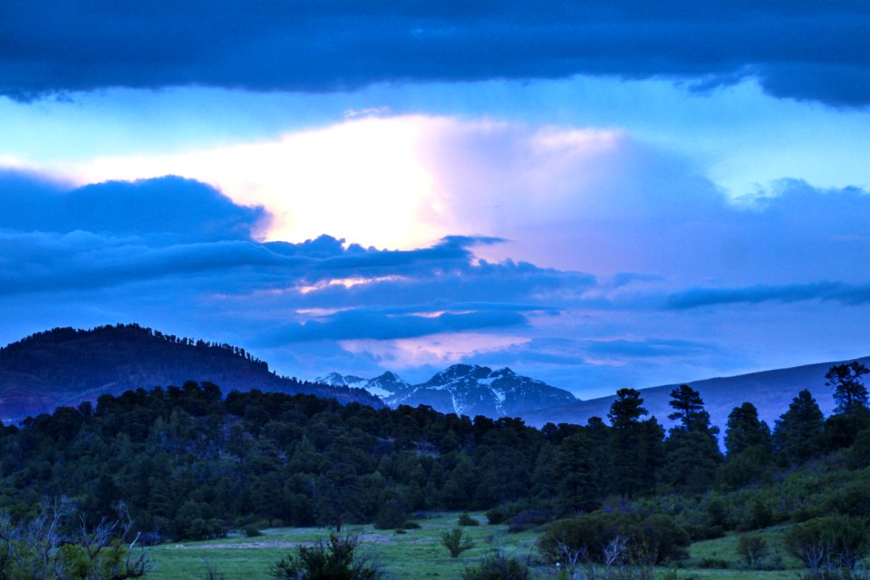 Mountain Horizon View