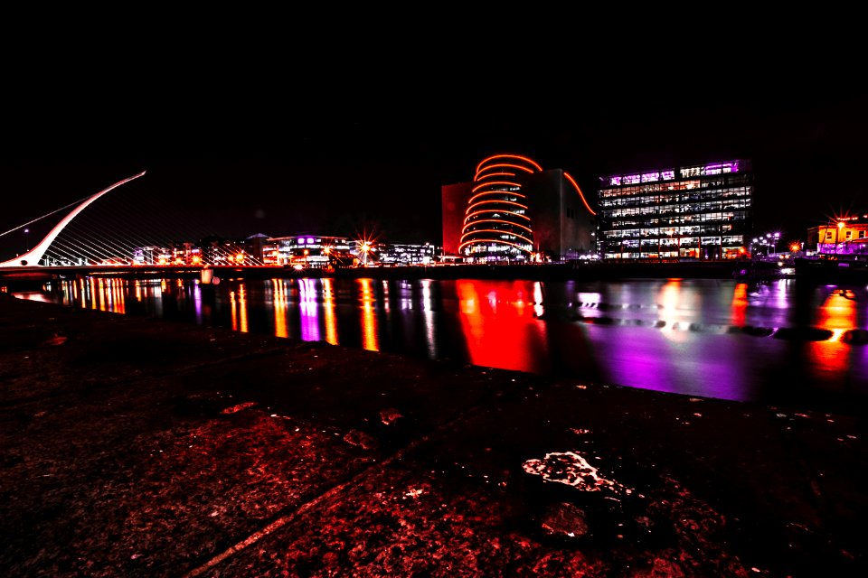 City Lights During Night Time photo