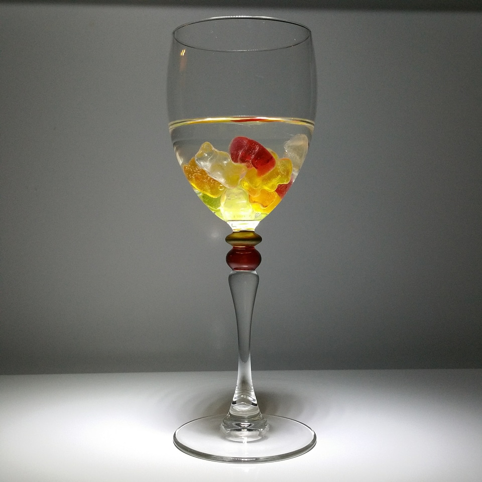 Haribo bear colorful