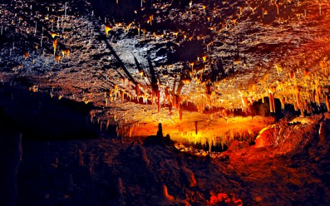 Lighted Cave