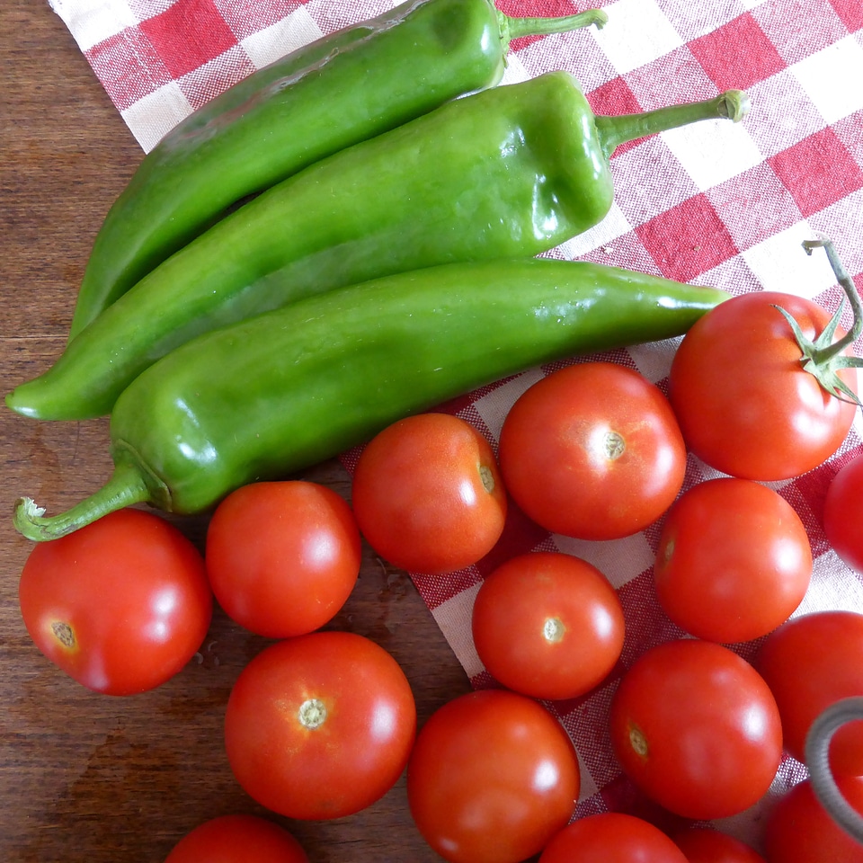 Green food vegetables